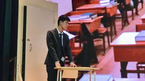 At the Desk