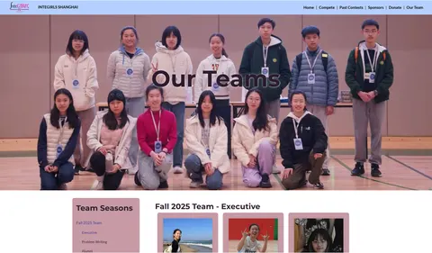 Chapter Website