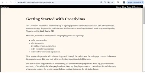 The Creativitas Platform